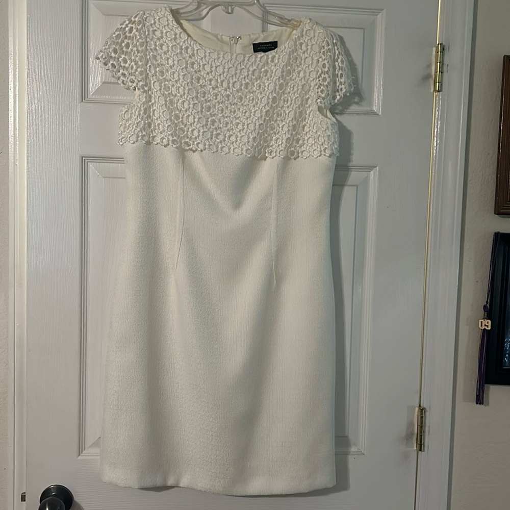 Tamari dress in off white size 10